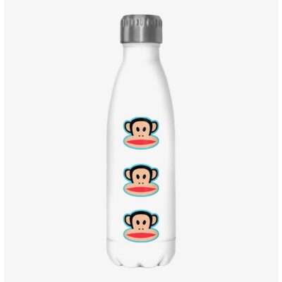 Paul Frank Julius Three Monkey Heads Water Bottle