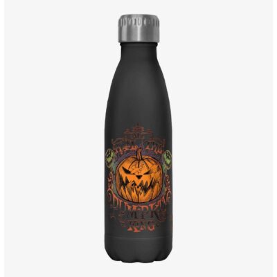 Disney The Nightmare Before Christmas All Hail The Pumpkin King Water Bottle