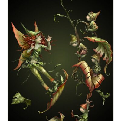 Fairies by Trick Leaf Fairy Poster