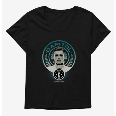 Hunger Games Peeta Mellark Capitol Girls T-Shirt Plus Size