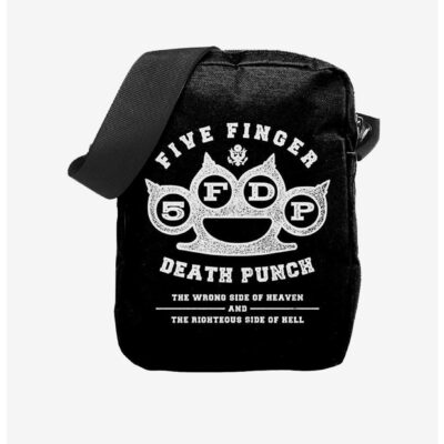 Rocksax Five Finger Death Punch Heaven And Hell Crossbody Bag