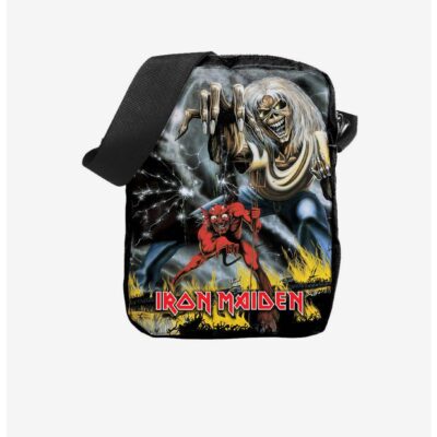 Rocksax Iron Maiden Number of the Beast Crossbody Bag