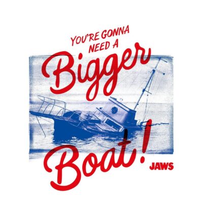 Jaws The Orca Boat Poster