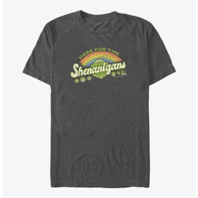 Dungeons & Dragons Here For The Shenanigans Big & Tall T-Shirt