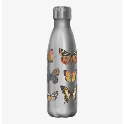 Hot Topic Lepidopterology No Text Water Bottle