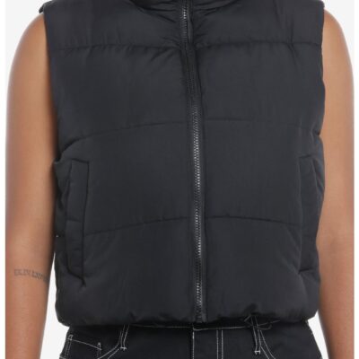 Black Puffer Vest