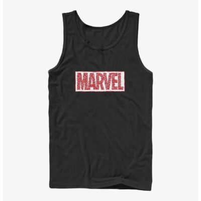 Marvel Scribble Logo Tank