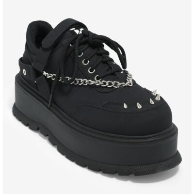 Koi Spike Chain Platform Sneakers