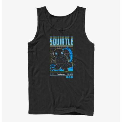 Pokemon Squirtle Water Type Tank Top