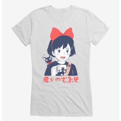 Studio Ghibli Kiki’s Delivery Service Retro Portrait Girls T-Shirt