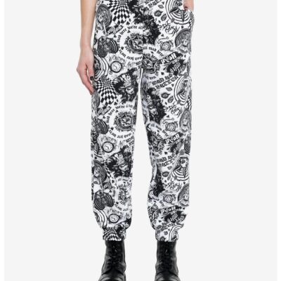 Social Collision Down The Rabbit Hole Girls Jogger Sweatpants