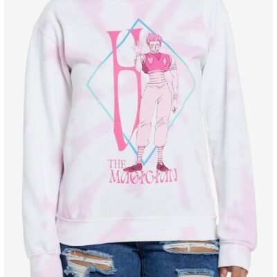 Hunter X Hunter Hisoka The Magician Tie-Dye Girls Sweatshirt