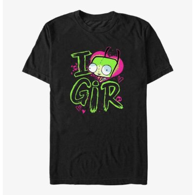 Invader ZIM Love Gir Big & Tall T-Shirt