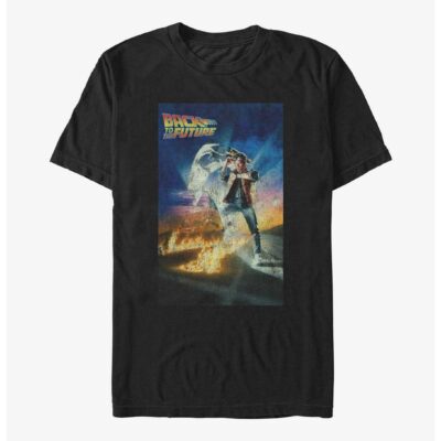 Back To The Future Classic Poster Big & Tall T-Shirt