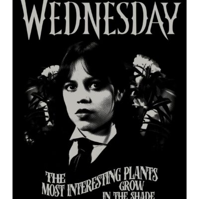 Wednesday The Most Interesting Plants Grow In The Shade Poster