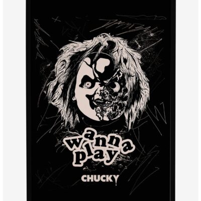 Chucky TV Series Wanna Play Framed Poster