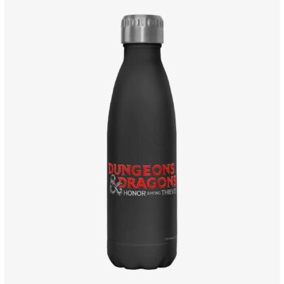 Dungeons & Dragons Honor Among Thieves Logo Water Bottle