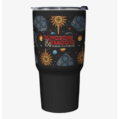 Dungeons & Dragons Mosaic Badges Travel Mug