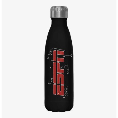 ESPN Play Book Logo Water Bottle