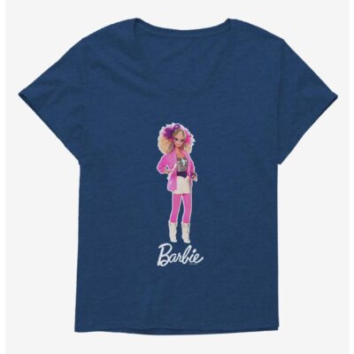 Barbie 80’s Barbie Rockers Doll Girls T-Shirt Plus Size