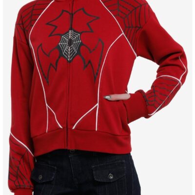 Her Universe Marvel Madame Web Cassie Webb Girls Hoodie