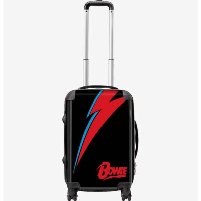 Rocksax David Bowie Lightning Travel Luggage