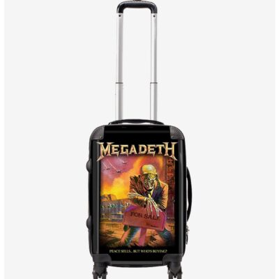 Rocksax Megadeth Peace Sells Travel Luggage