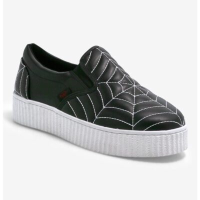 Strange Cvlt Krypt Web Slip-On Sneakers