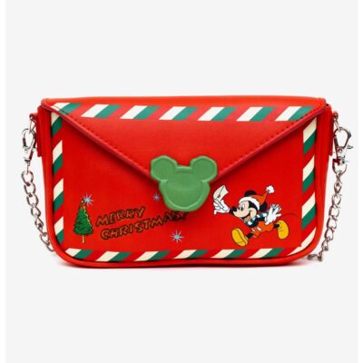 Disney Mickey Mouse Christmas Letter to Santa Crossbody Bag