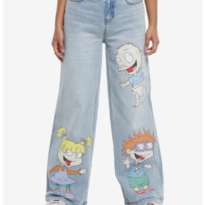 Rugrats Trio Wide Leg Jeans