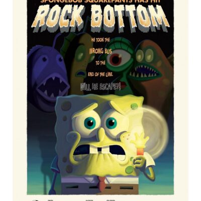 SpongeBob SquarePants Rock Bottom Poster