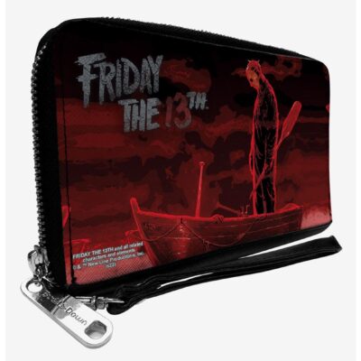 Friday the 13th Jason Boat Scene Zip Around Wallet