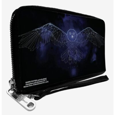 Harry Potter Hedwig Celestial Constellation Zip Around Wallet