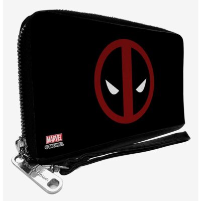 Marvel Deadpool Logo Zip Around Wallet