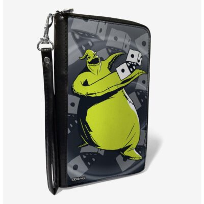 Disney NBC Oogie Boogie Rolling Dice Zip Around Wallet