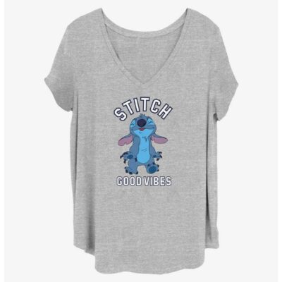 Disney Lilo & Stitch Good Energy Stitch Girls T-Shirt Plus Size