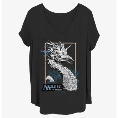 Magic: The Gathering Sea Dragon Girls T-Shirt Plus Size