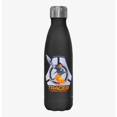 Overwatch Tracer Courier Service Stainless Steel Water Bottle