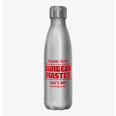 Dungeons & Dragons I’m The Dungeon Master Stainless Steel Water Bottle