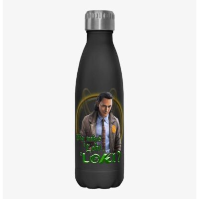 Marvel Loki What Makes A Loki Stainless Steel Water Bottle