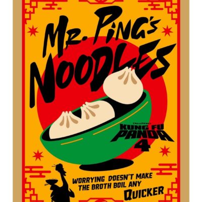 Kung Fu Panda 4 Mr. Ping’S Noodles Poster