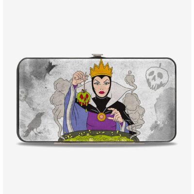 Disney Snow Whites Evil Queen Cauldron Pose Once Upon A Time Hinged Wallet