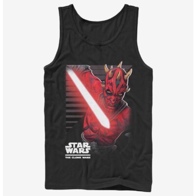 Star Wars The Clone Wars Maul Strikes Tank Top