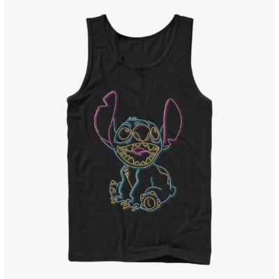 Disney Lilo & Stitch Neon Stitch Tank