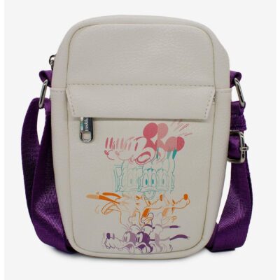 Disney Mickey Mouse The Fab Four Split Crossbody Bag