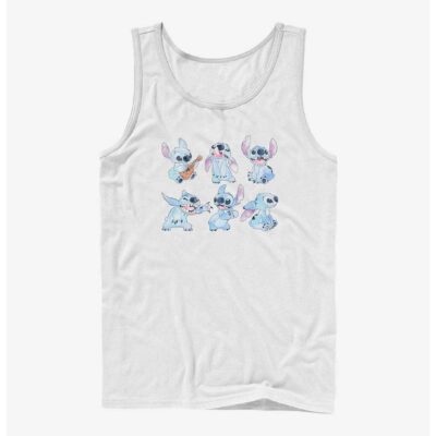 Disney Lilo & Stitch Faces Of Stitch Tank