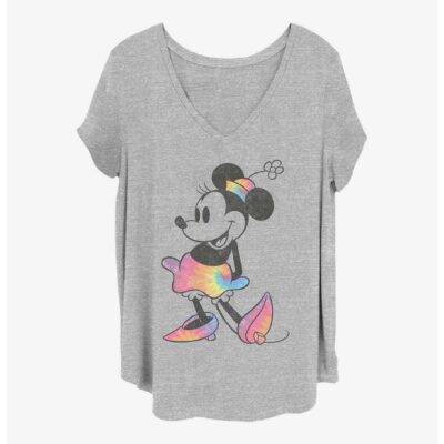 Disney Minnie Mouse Tie Dye Minnie Girls T-Shirt Plus Size