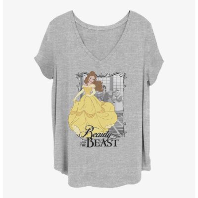 Disney Beauty and the Beast Dancing Beauty Girls T-Shirt Plus Size