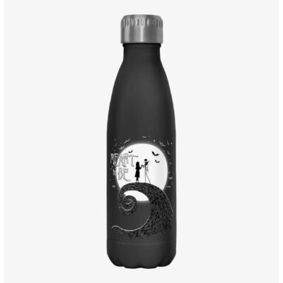 Disney The Nightmare Before Christmas Jack and Sally Meant To Be Water Bottle