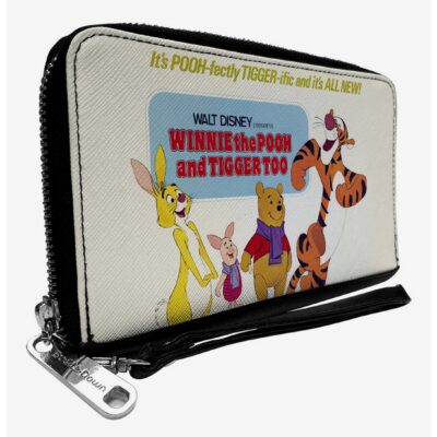 Disney Winnie the Pooh and Tigger Title Pose Zip Around Wallet